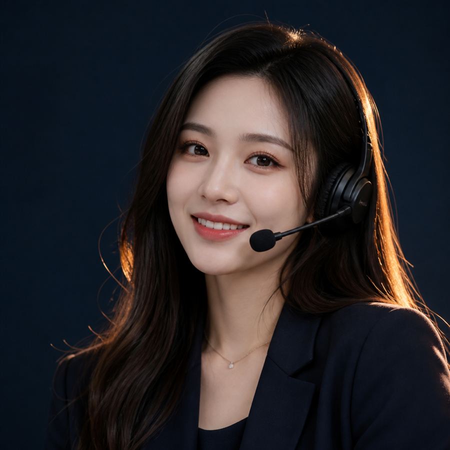 女主播人像